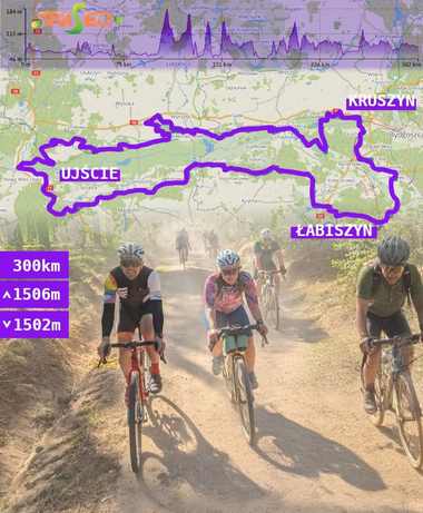 Trasa DNGA 300 km